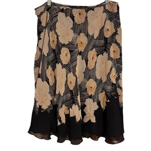Ellen Allard Ellen Tracy Silk Skirt